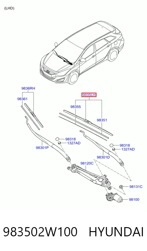 983502W100 Hyundai/Kia