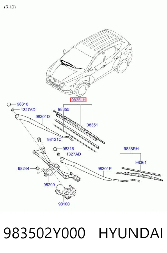 983502Y000 Hyundai/Kia