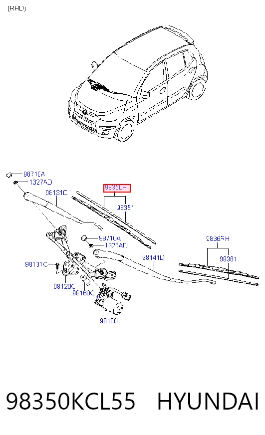 98350KCL55 Hyundai/Kia