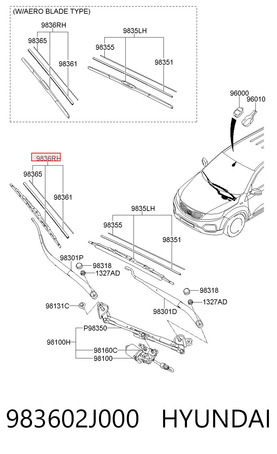 983602J000 Hyundai/Kia