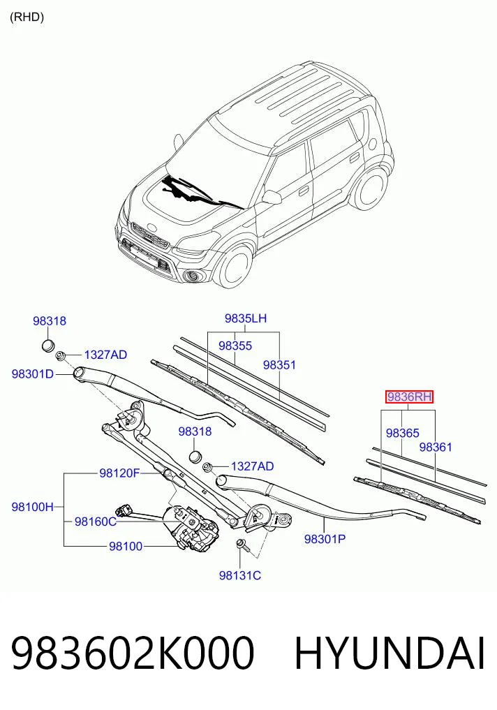 983602K000 Hyundai/Kia