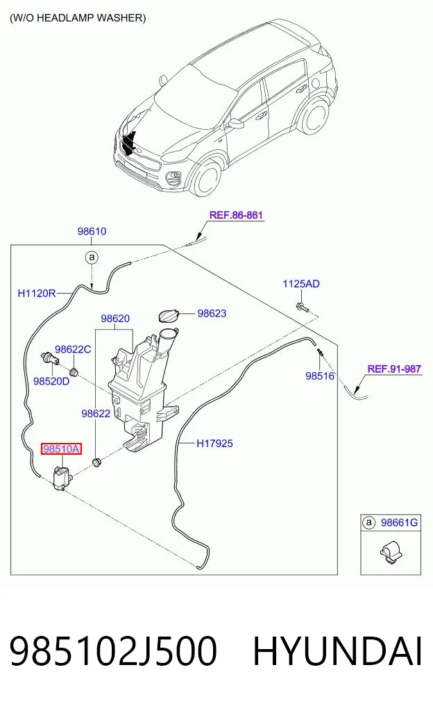 985102J500 Hyundai/Kia