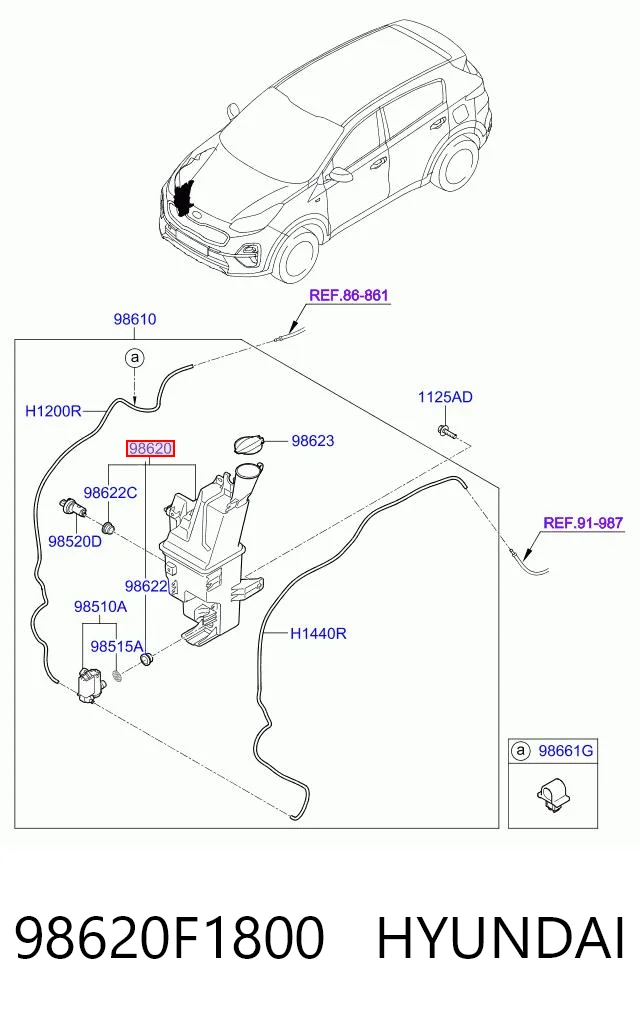 98620F1800 Hyundai/Kia