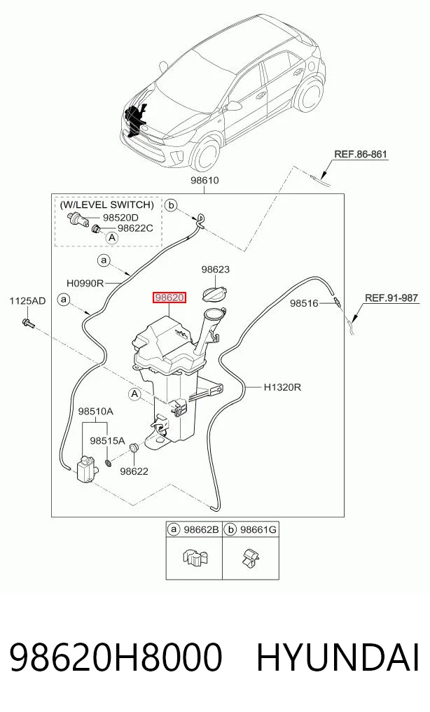 98620H8000 Hyundai/Kia