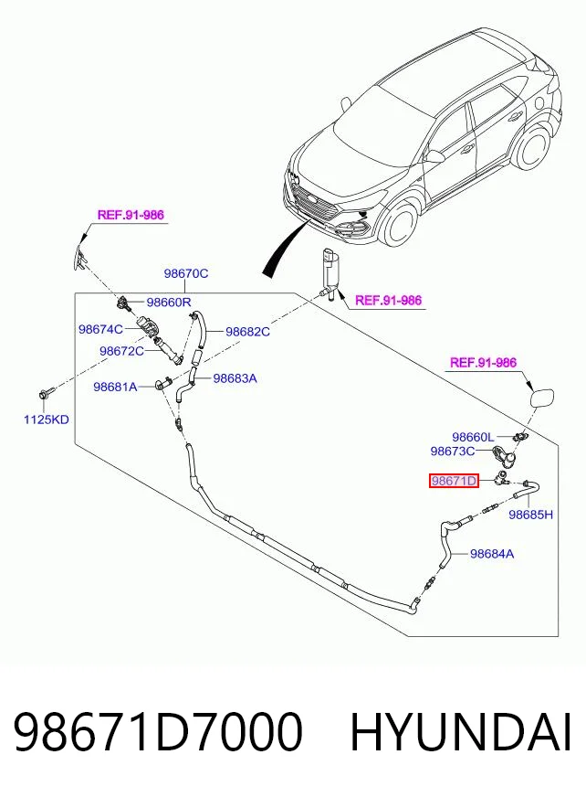 98671D7000 Hyundai/Kia