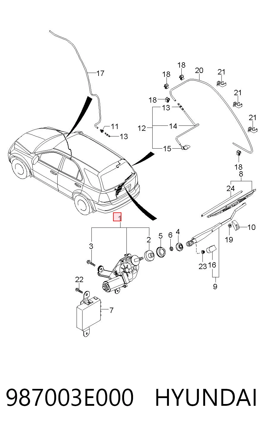 987003E000 Hyundai/Kia