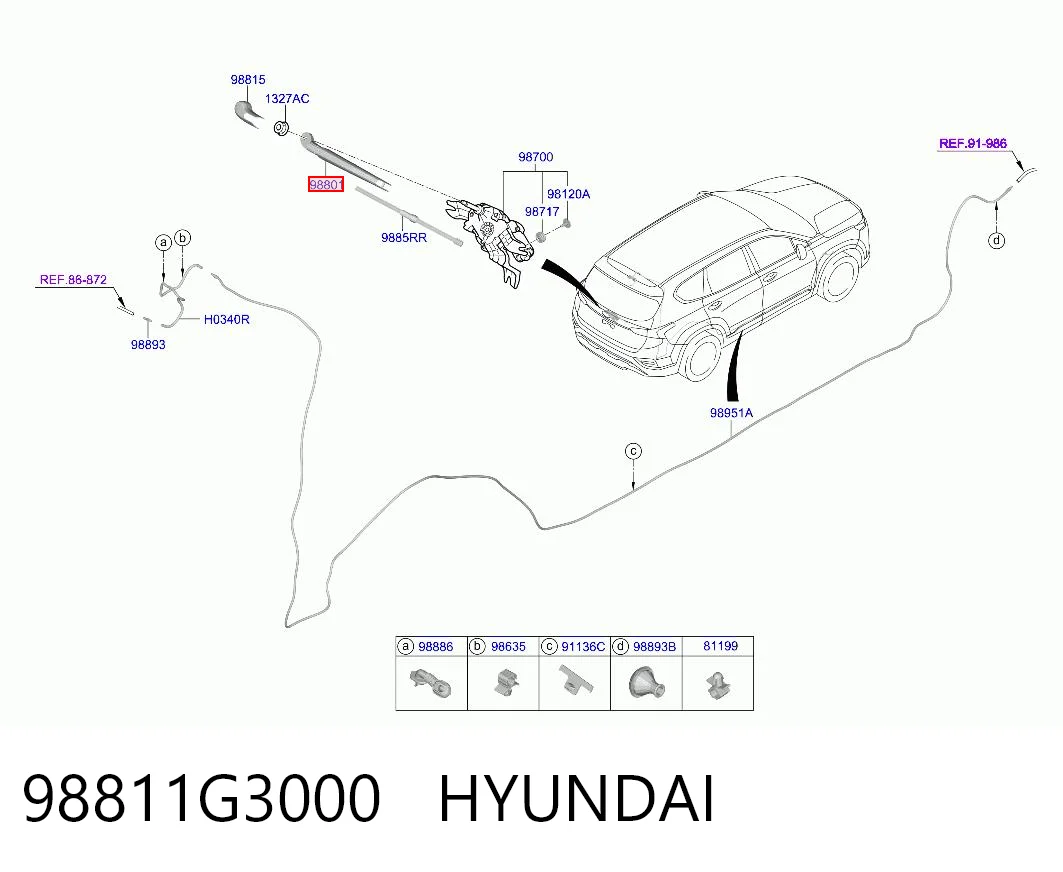 98811G3000 Hyundai/Kia