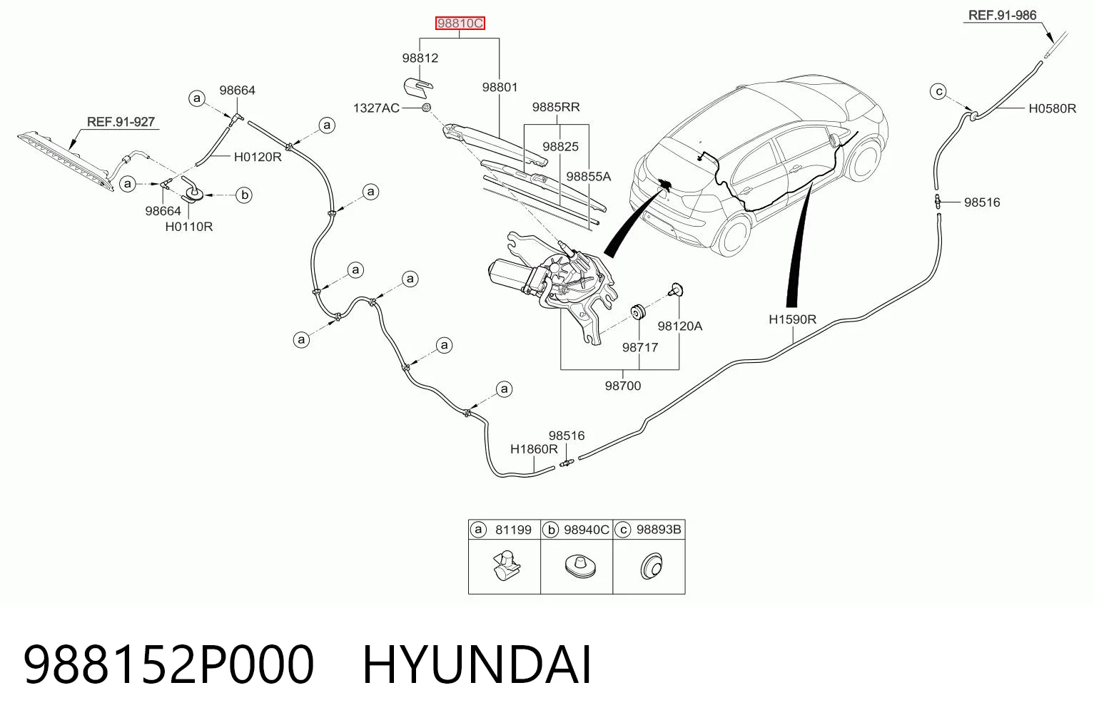 988152P000 Hyundai/Kia