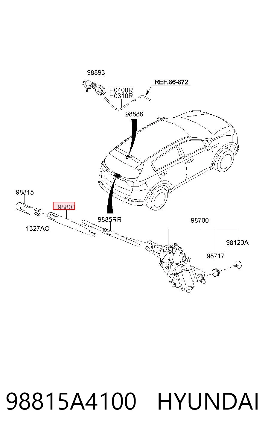 98815A4100 Hyundai/Kia
