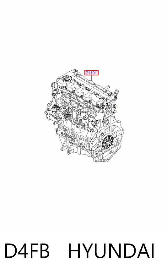 D4FB Hyundai/Kia Silnik w komplecie