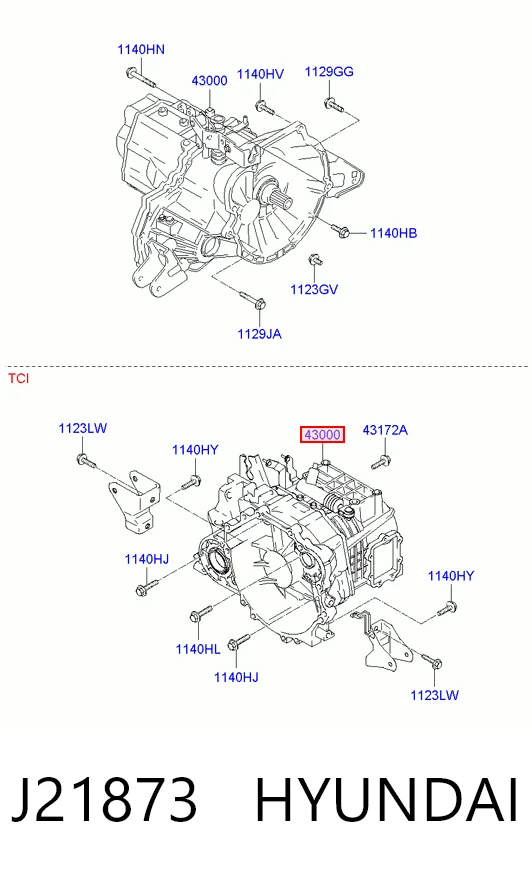 Mechaniczna skrzynia biegów w komplecie Hyundai Elantra III sedana (XD) (2000 - 2006) cena, od 224,82 USD