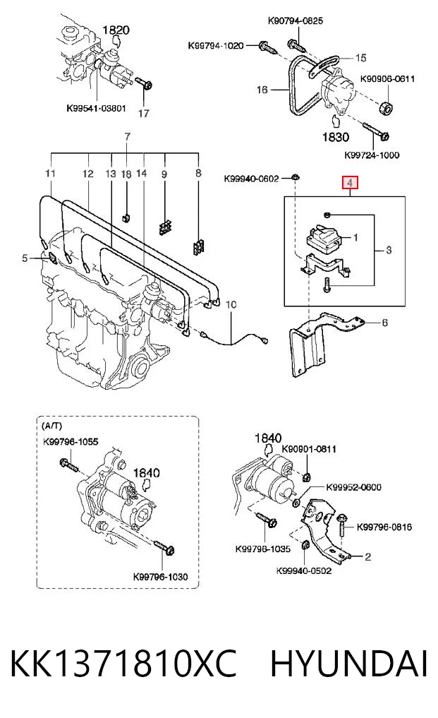 Cewka zapłonowa Hyundai Galloper SUV (JK) (1997 - 2003) cena, od 27,61 USD