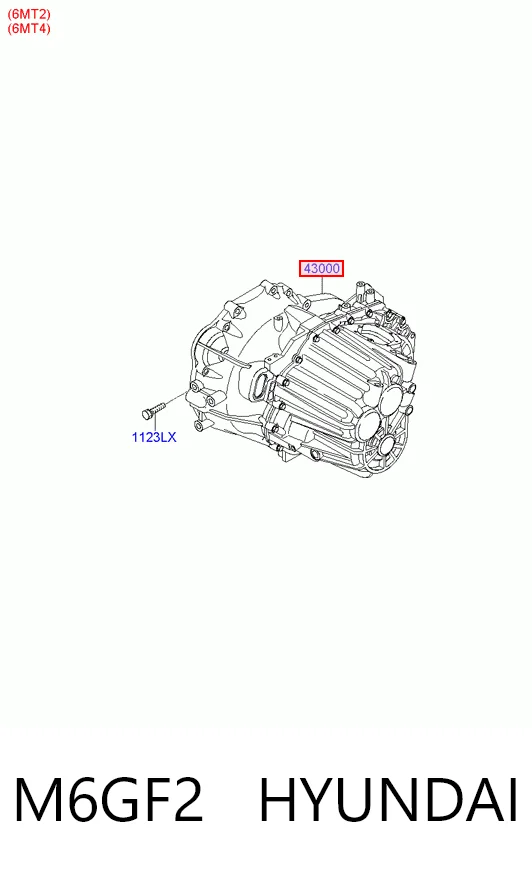 Mechaniczna skrzynia biegów w komplecie do KIA Sportage II JE