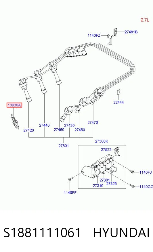 S1881111061 Hyundai/Kia