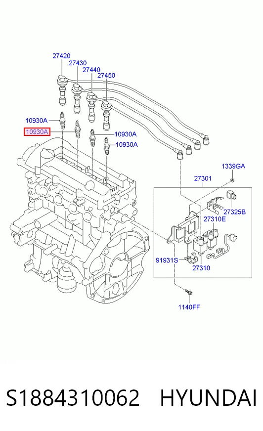S1884310062 Hyundai/Kia