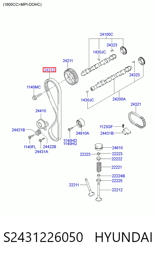 S2431226050 Hyundai/Kia