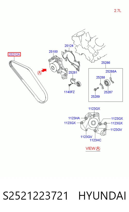 S2521223721 Hyundai/Kia