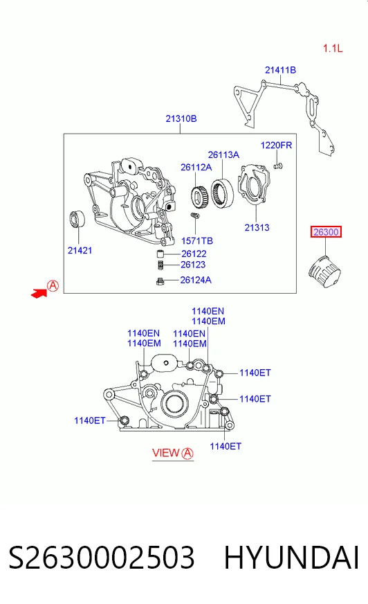 S2630002503 Hyundai/Kia
