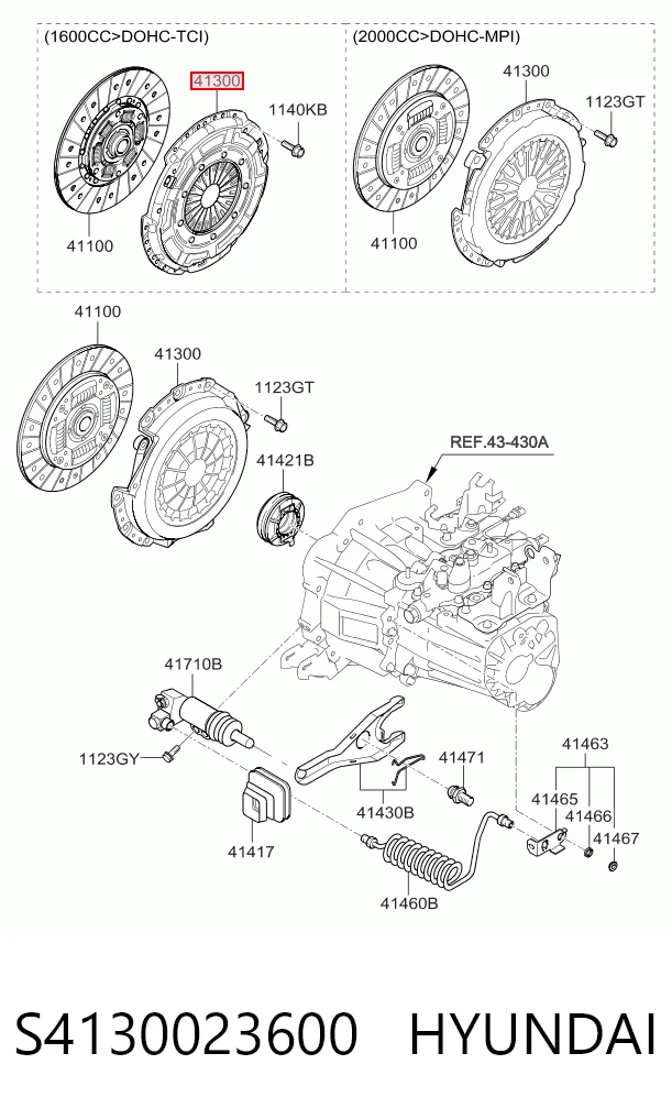 S4130023600 Hyundai/Kia