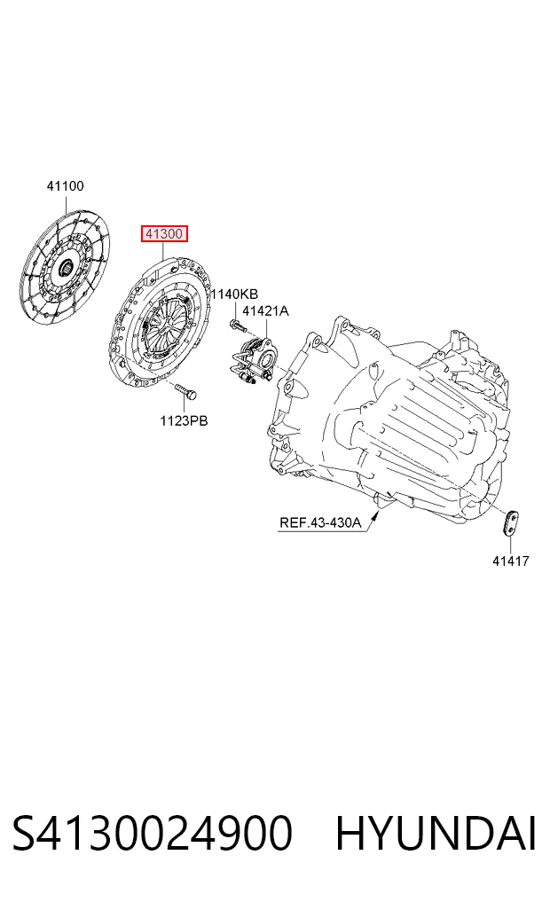 S4130024900 Hyundai/Kia