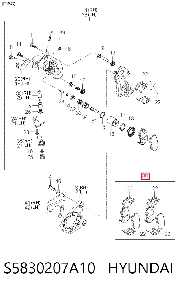 S5830207A10 Hyundai/Kia