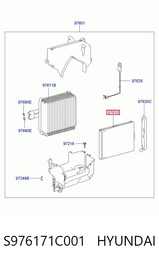 S976171C001 Hyundai/Kia