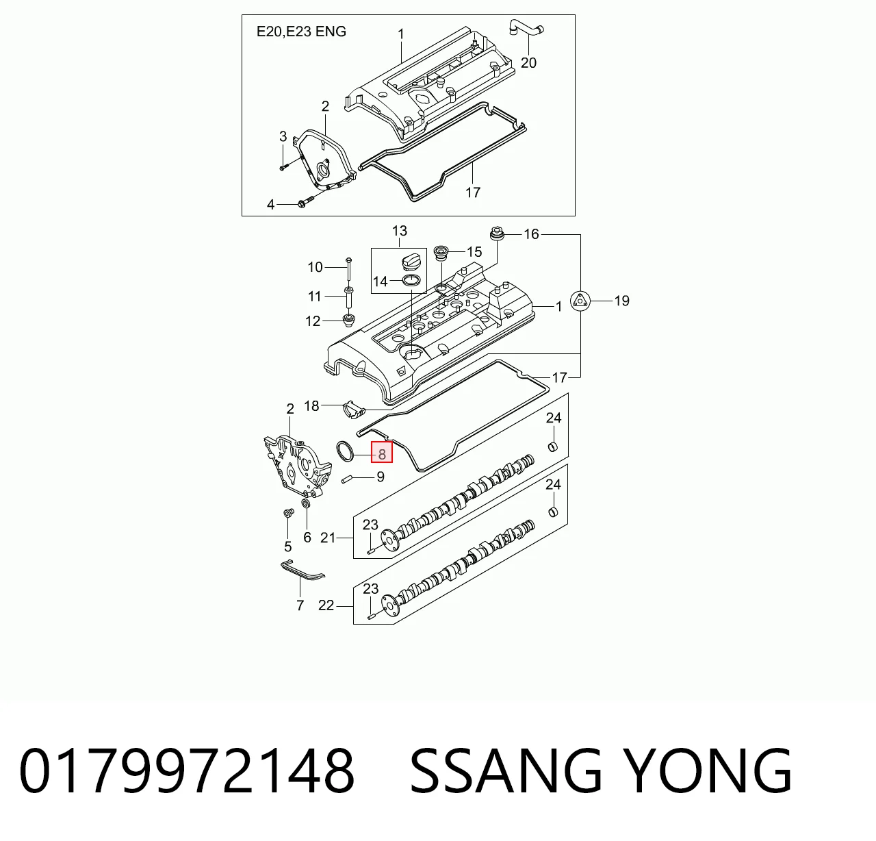 0179972148 Ssang Yong