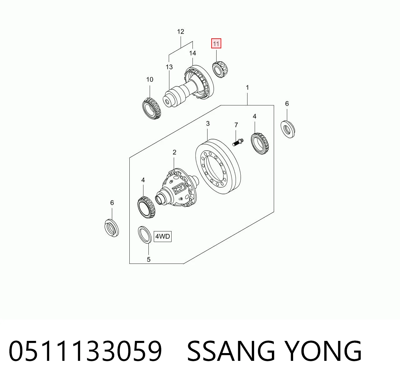 0511133059 Ssang Yong