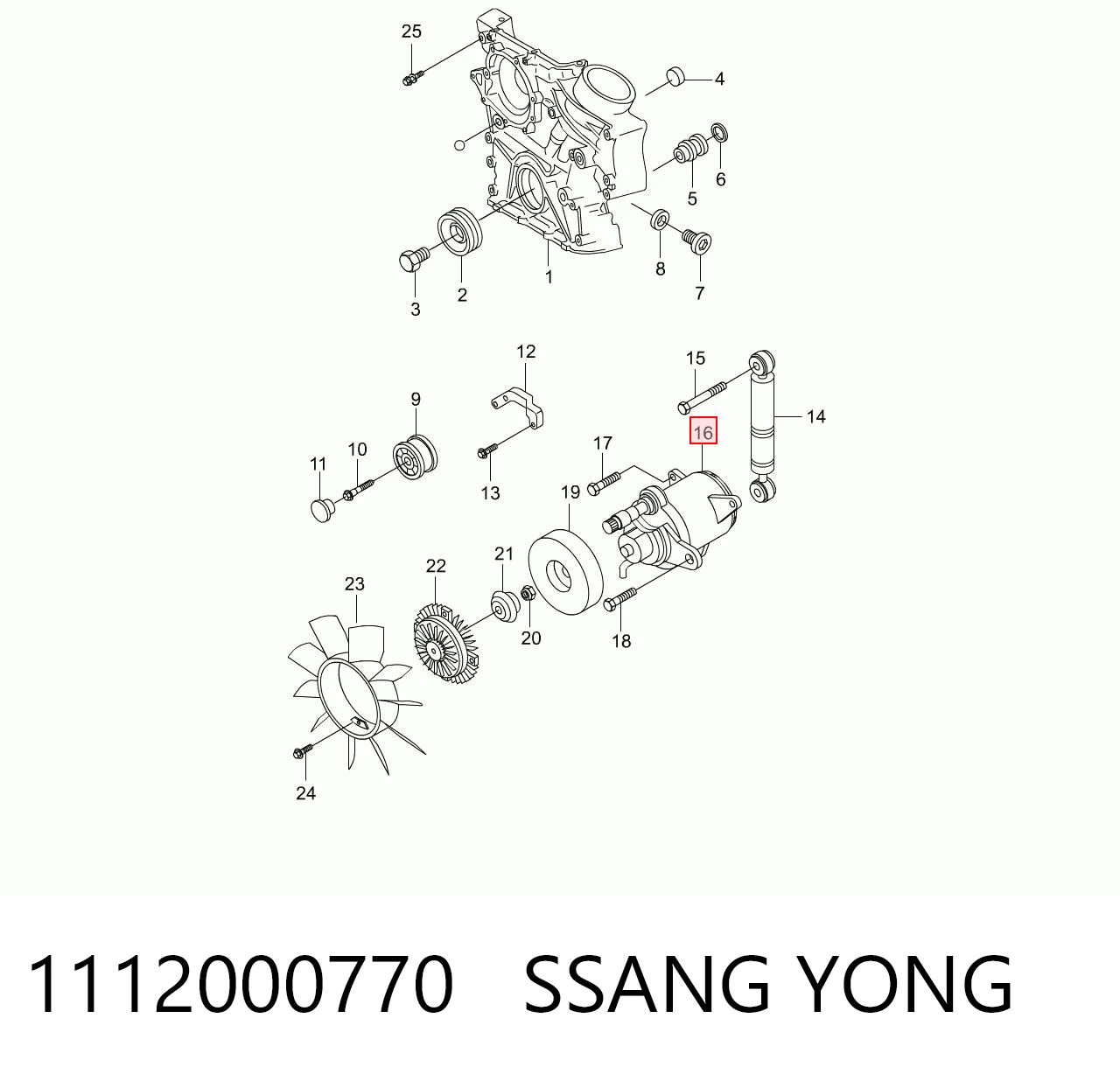 1112000770 Ssang Yong