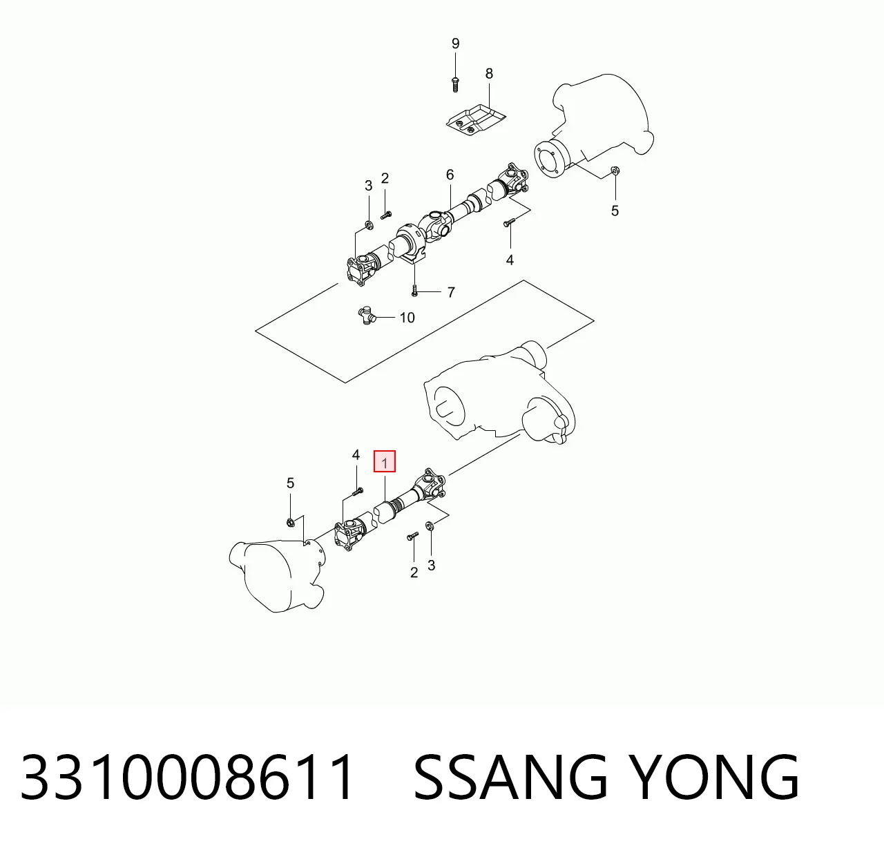 3310008611 Ssang Yong
