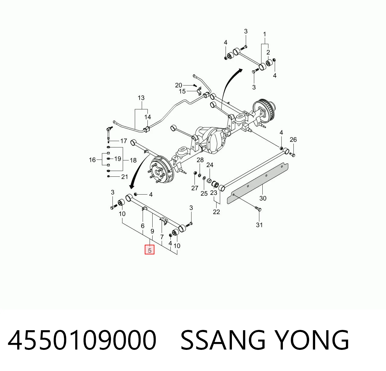 4550109000 Ssang Yong