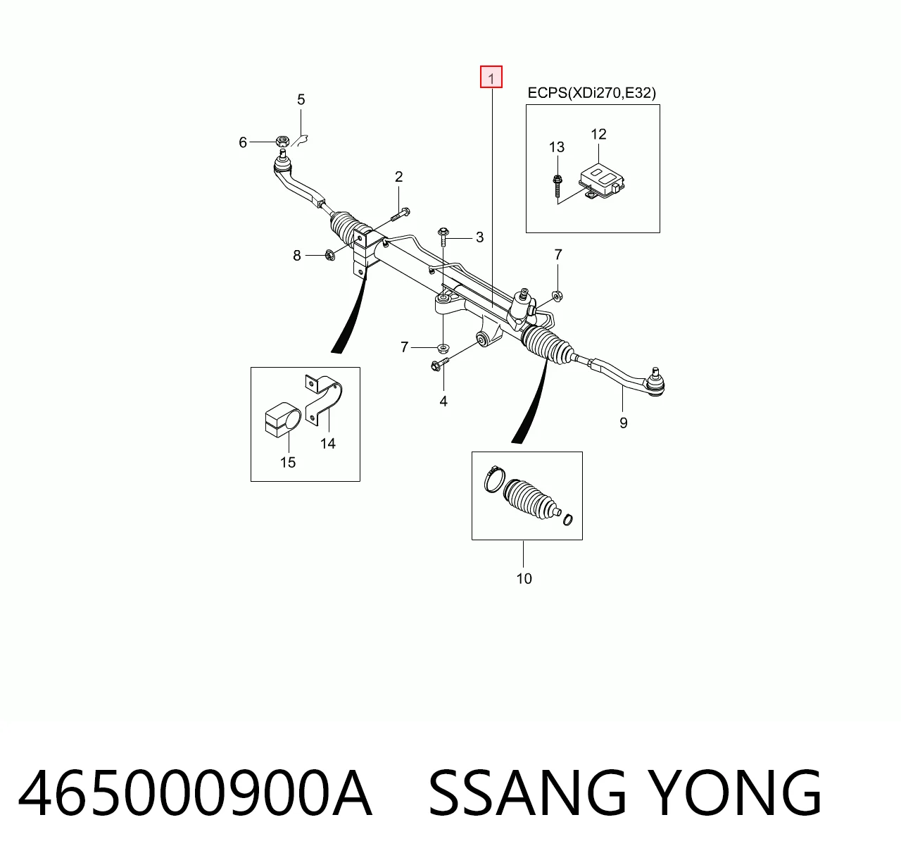 465000900A Ssang Yong