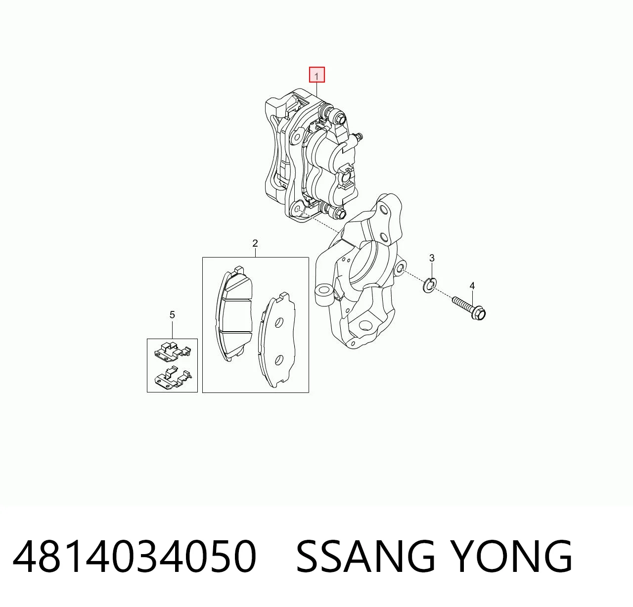 4814034050 Ssang Yong