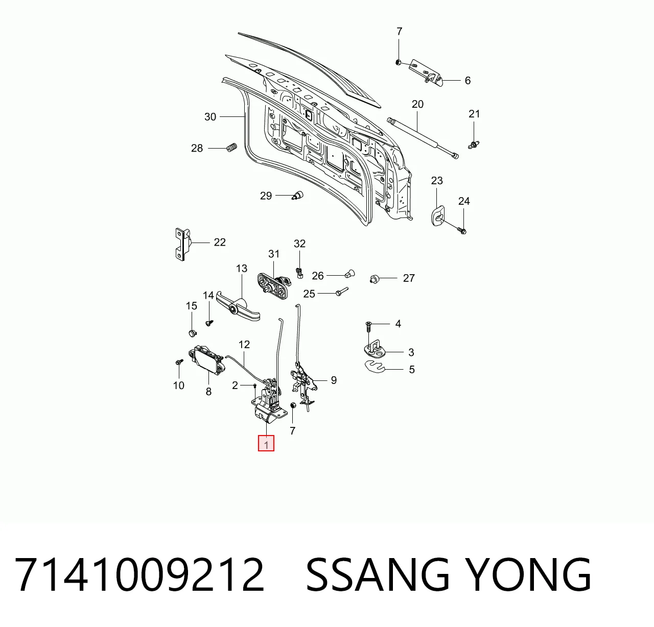 SsangYong Kyron II (2007-2014)