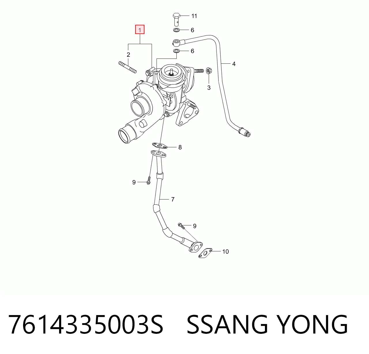 Do koszyka 6640900780 Mercedes Turbina