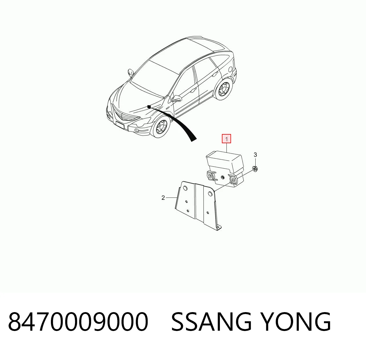 8470009000 Ssang Yong