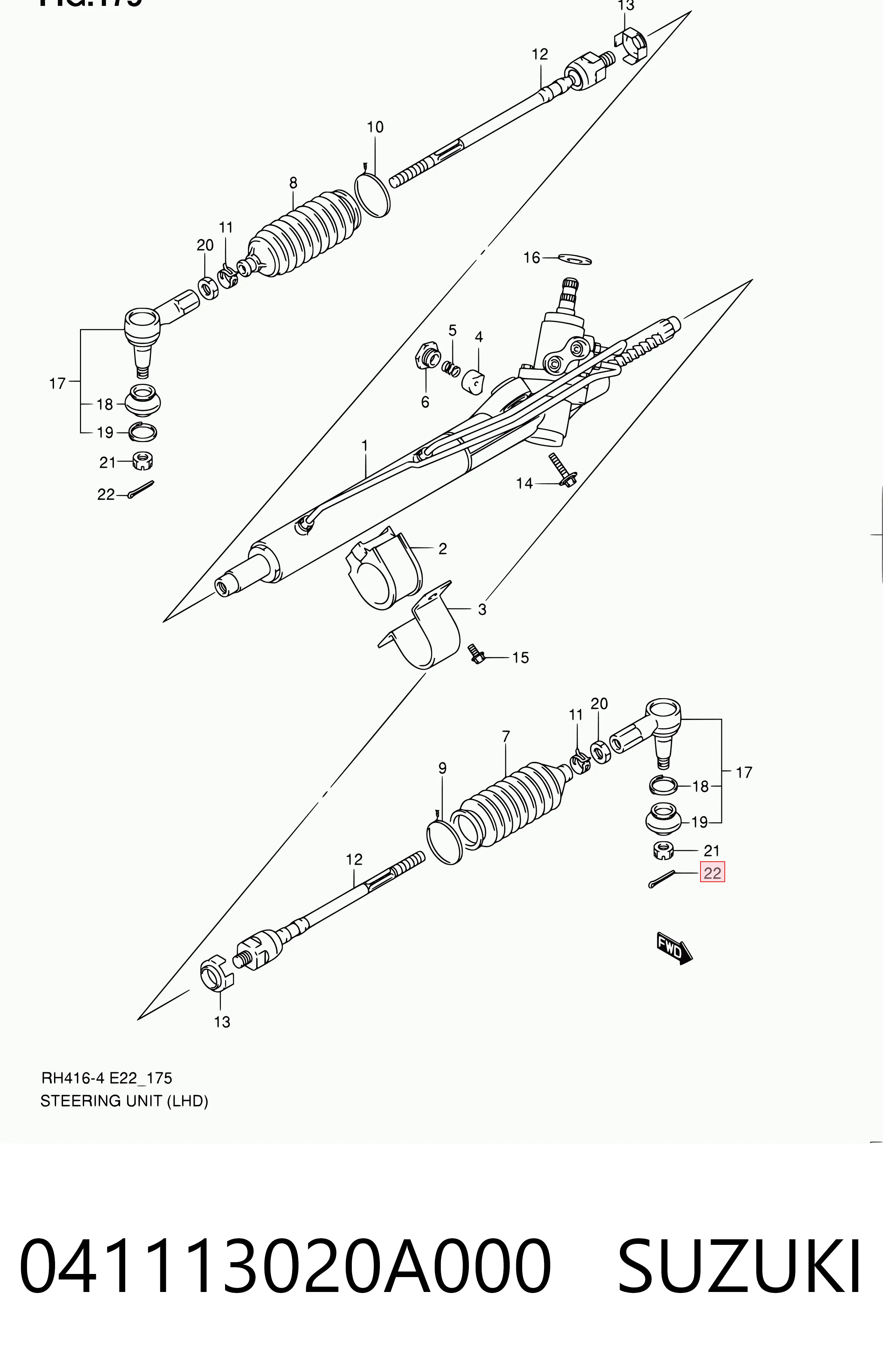 041113020A000 Suzuki