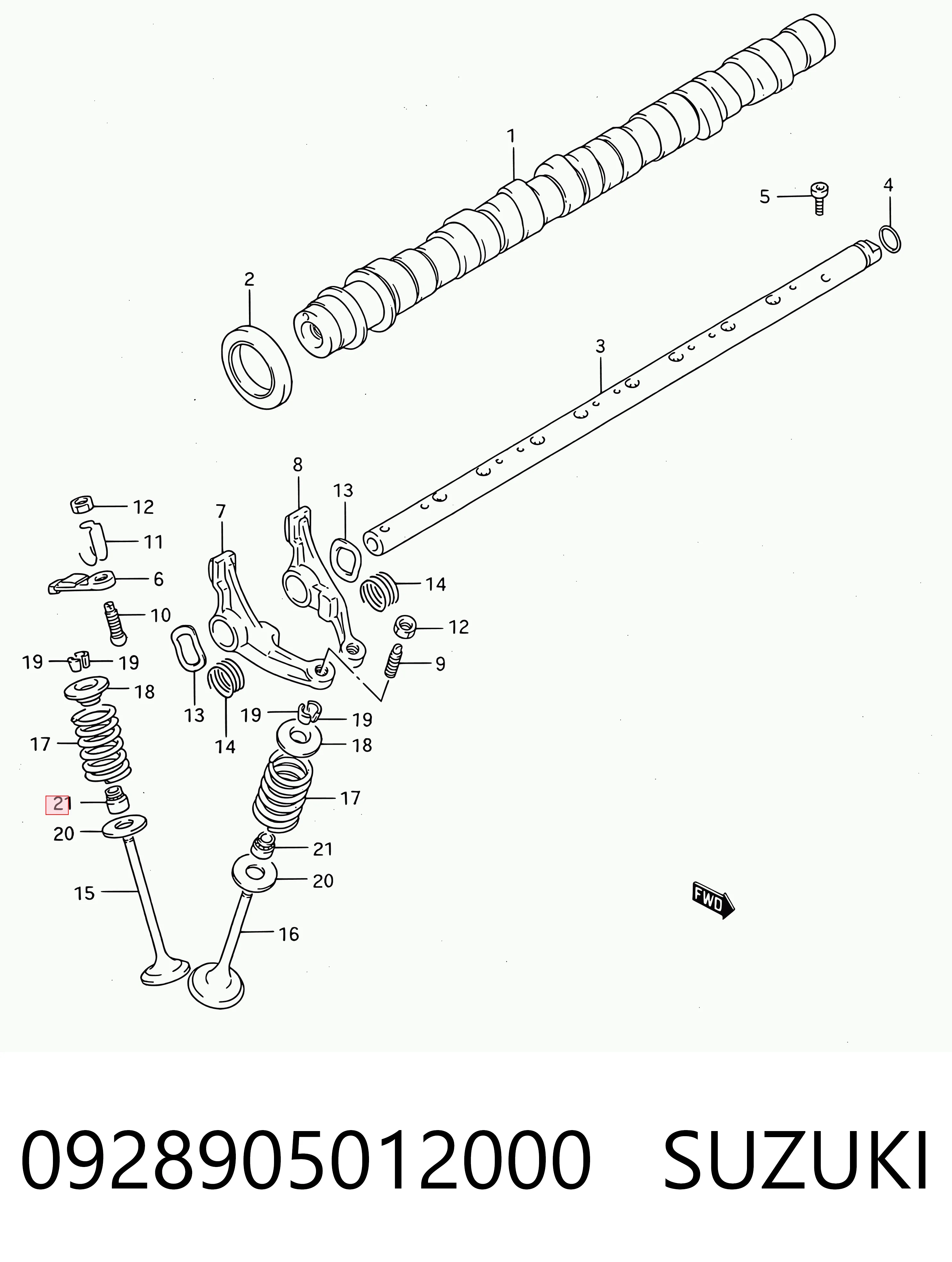 Uszczelniacz zaworu dolotowego/wylotowego Hyundai/Kia 0928905012 cena, od 1,37 USD