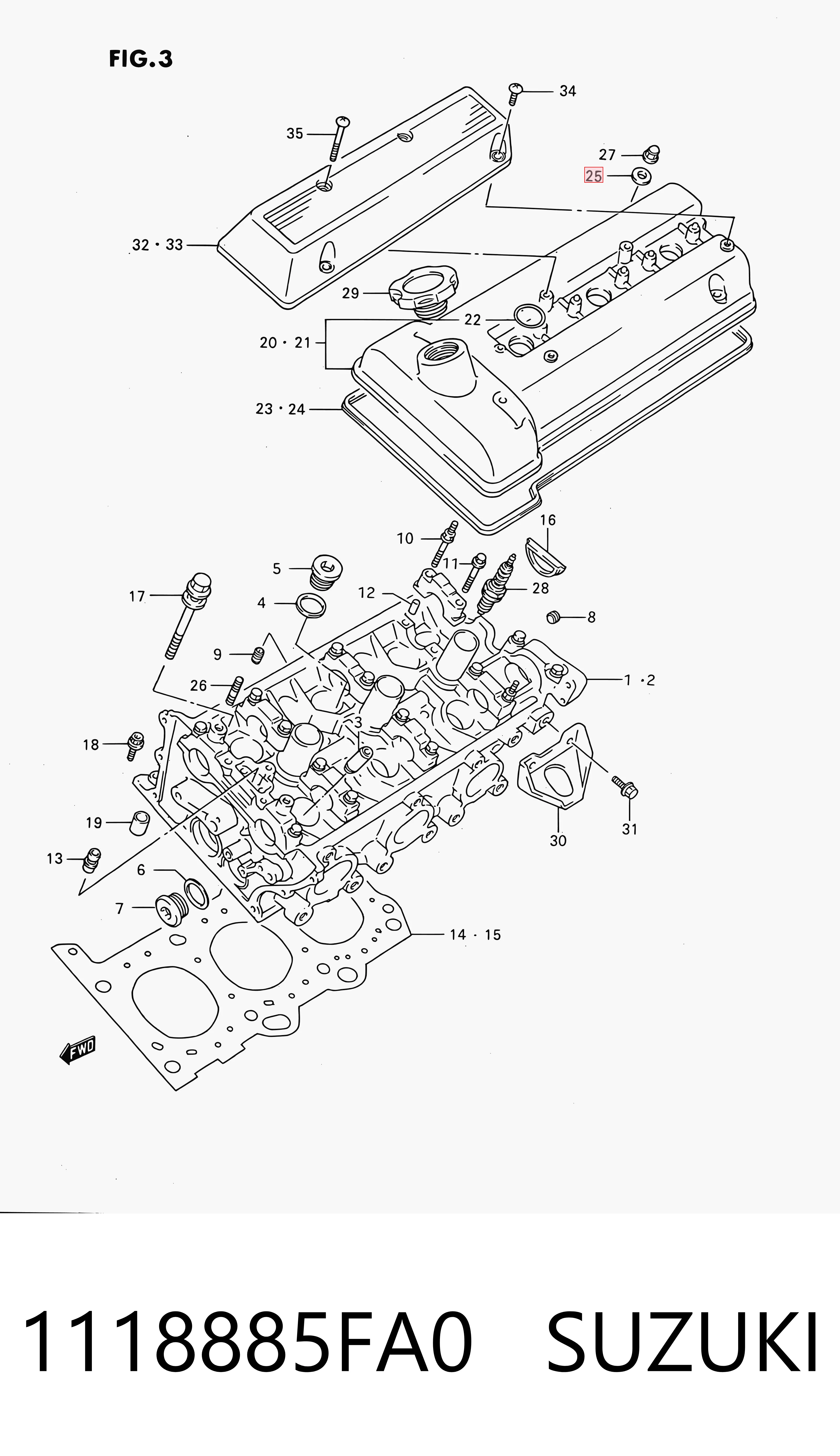 1118885FA0 Suzuki
