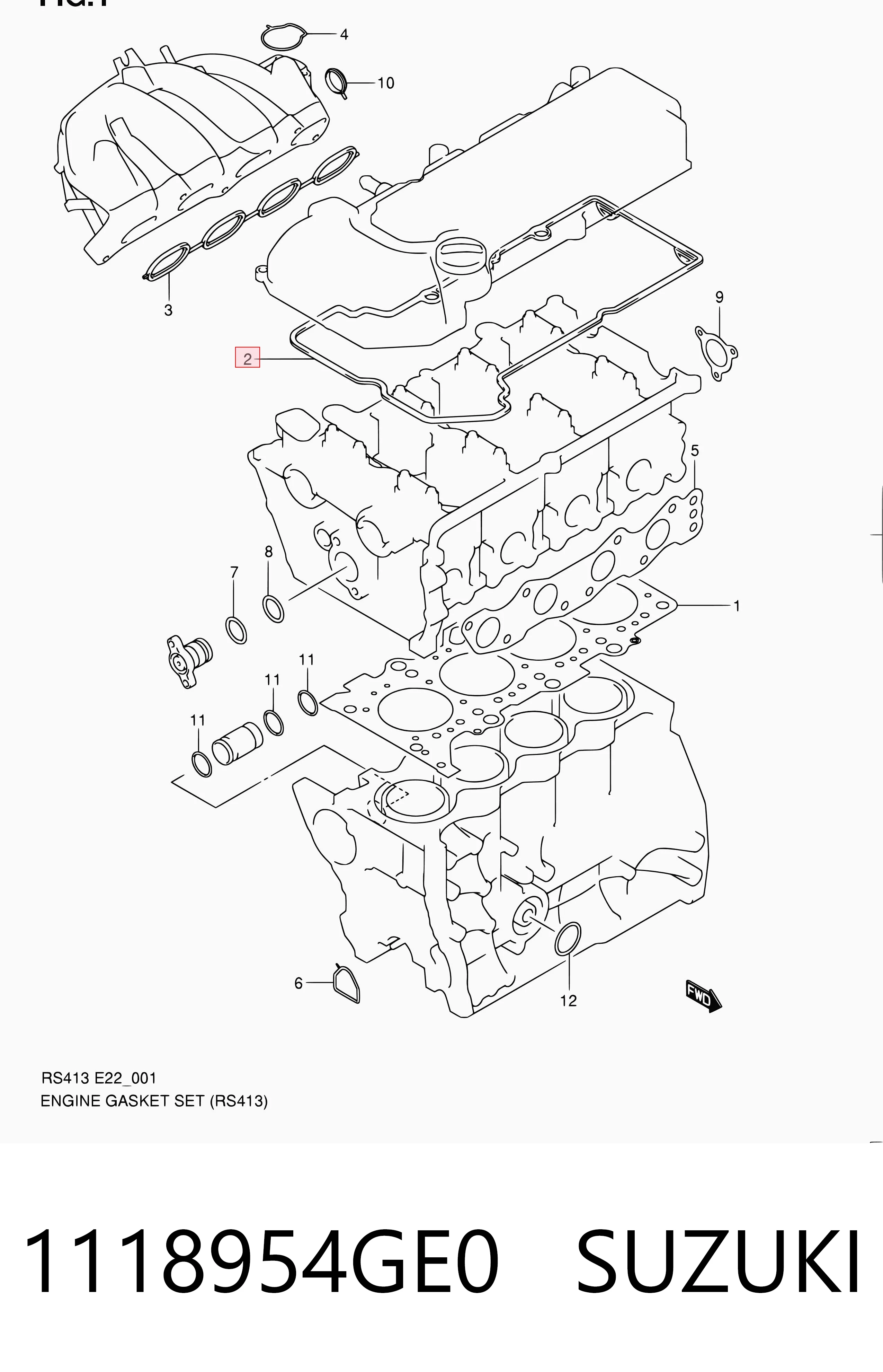 1118954GE0 Suzuki