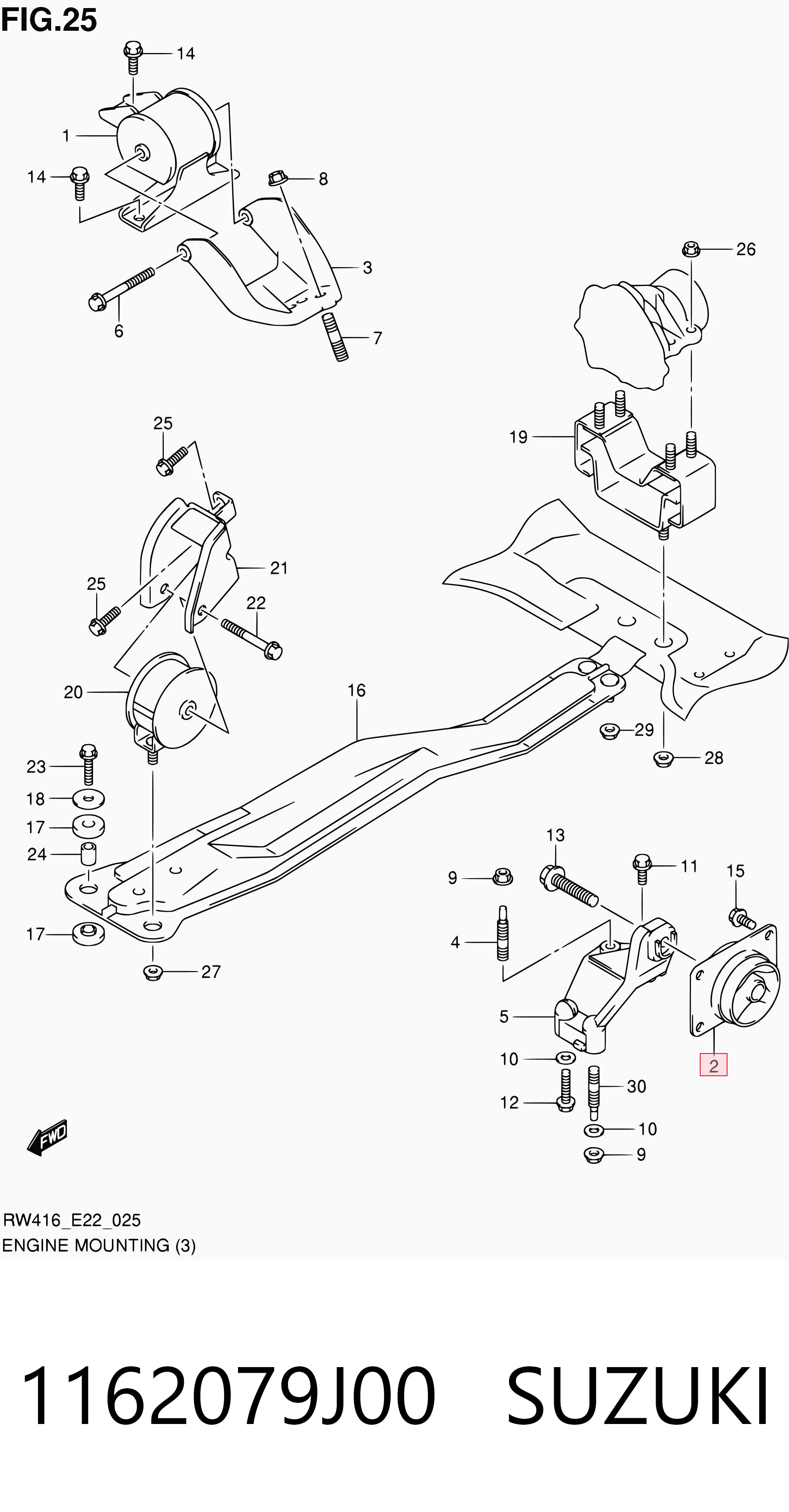 1162079J00 Suzuki