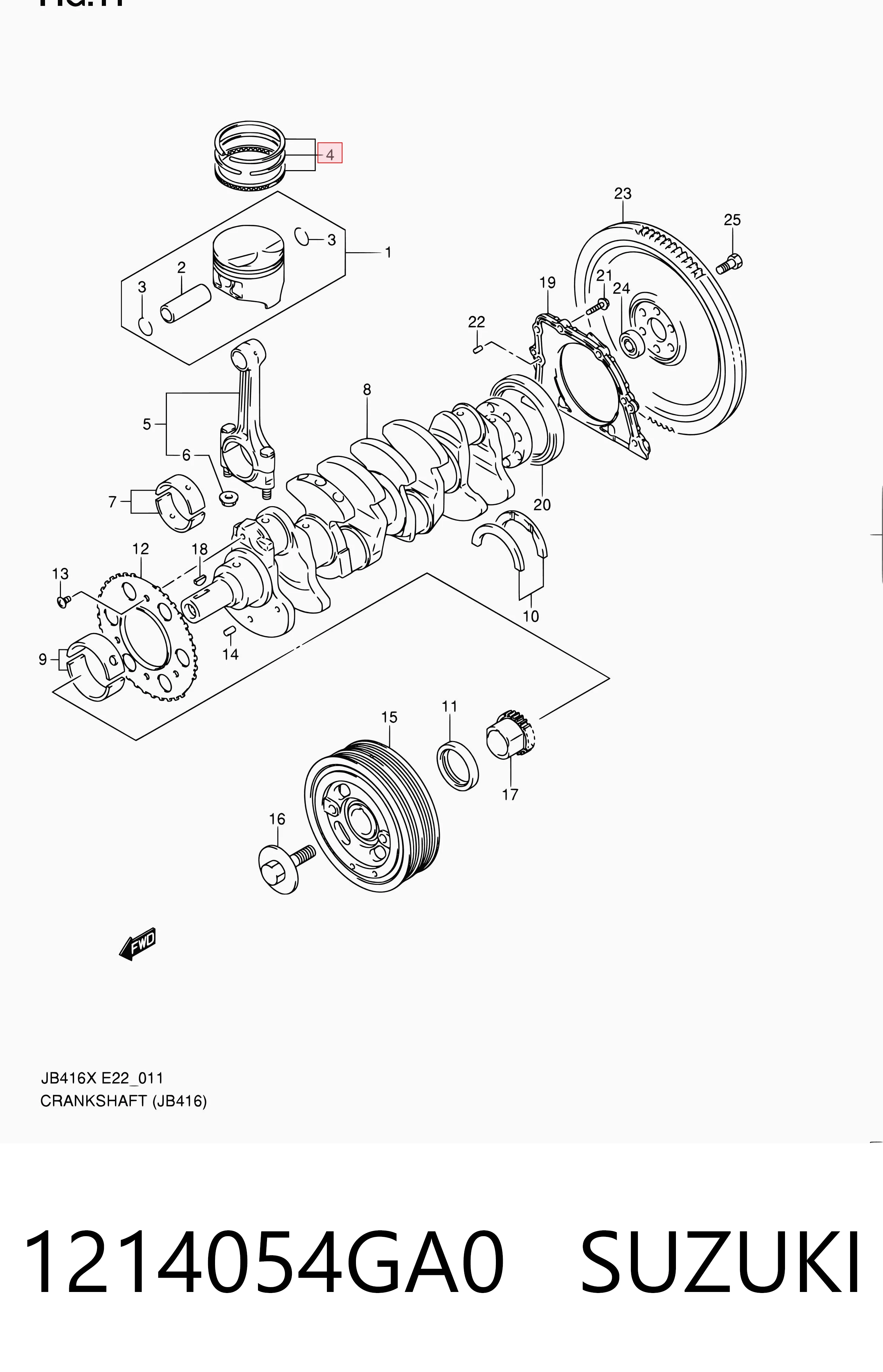 1214054GA0 Suzuki