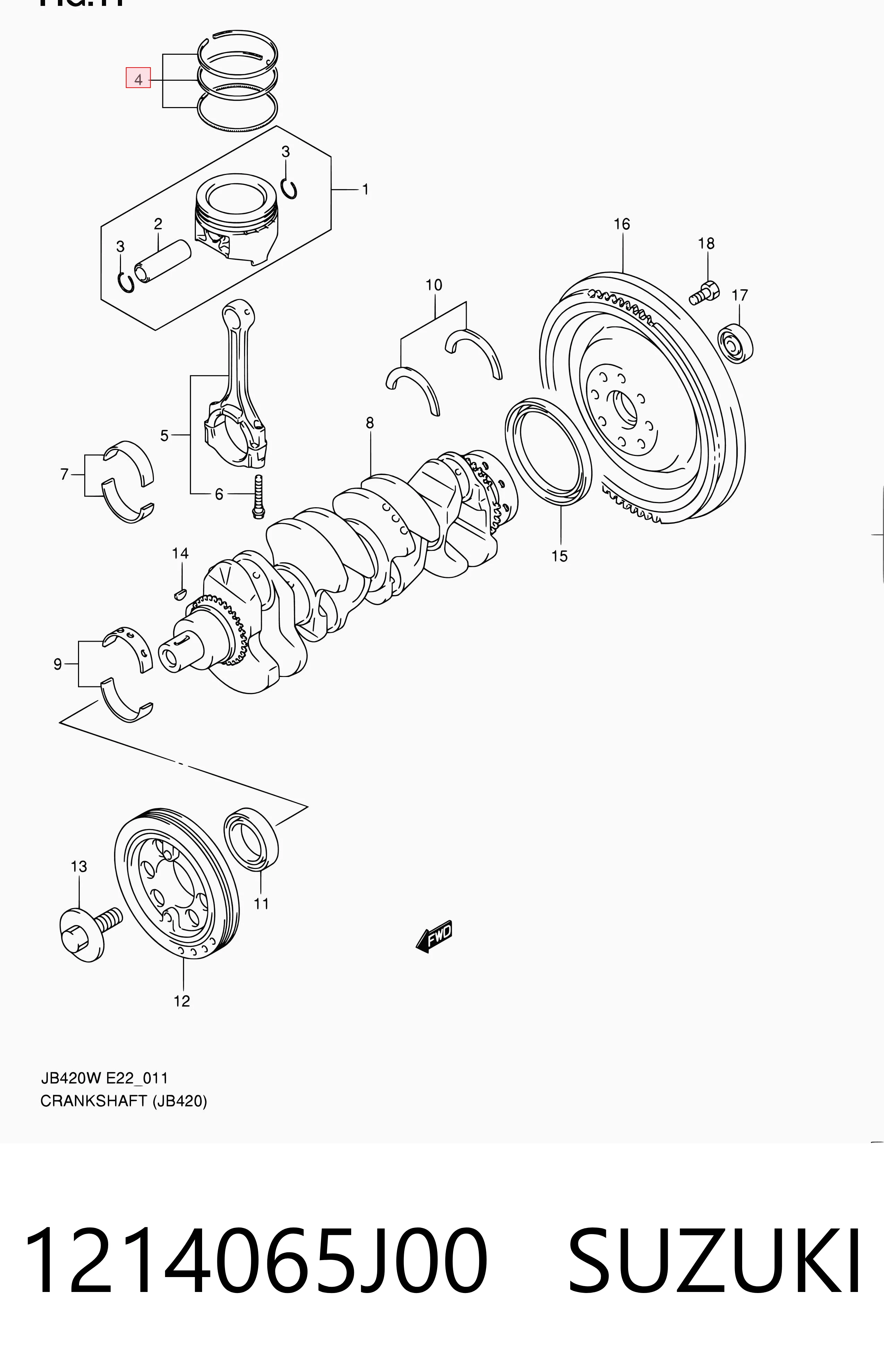 1214065J00 Suzuki