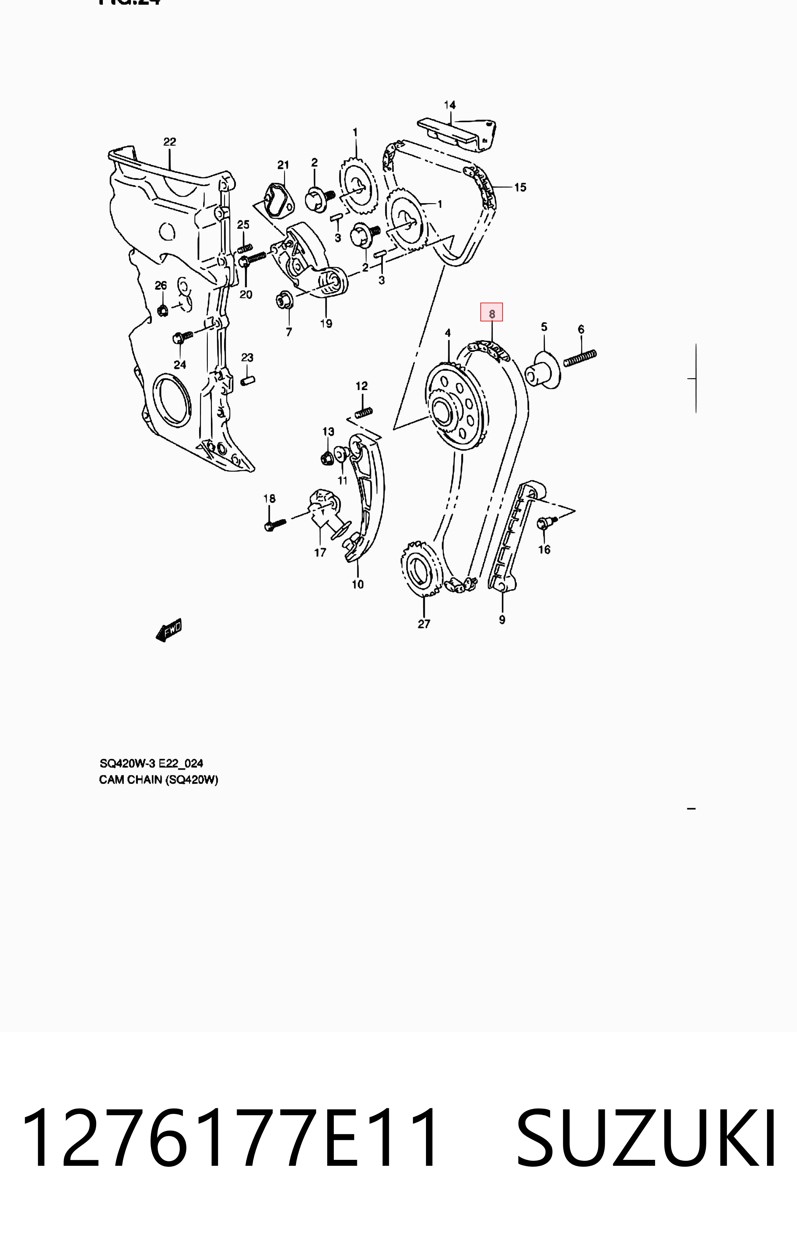 1276177E11 Suzuki