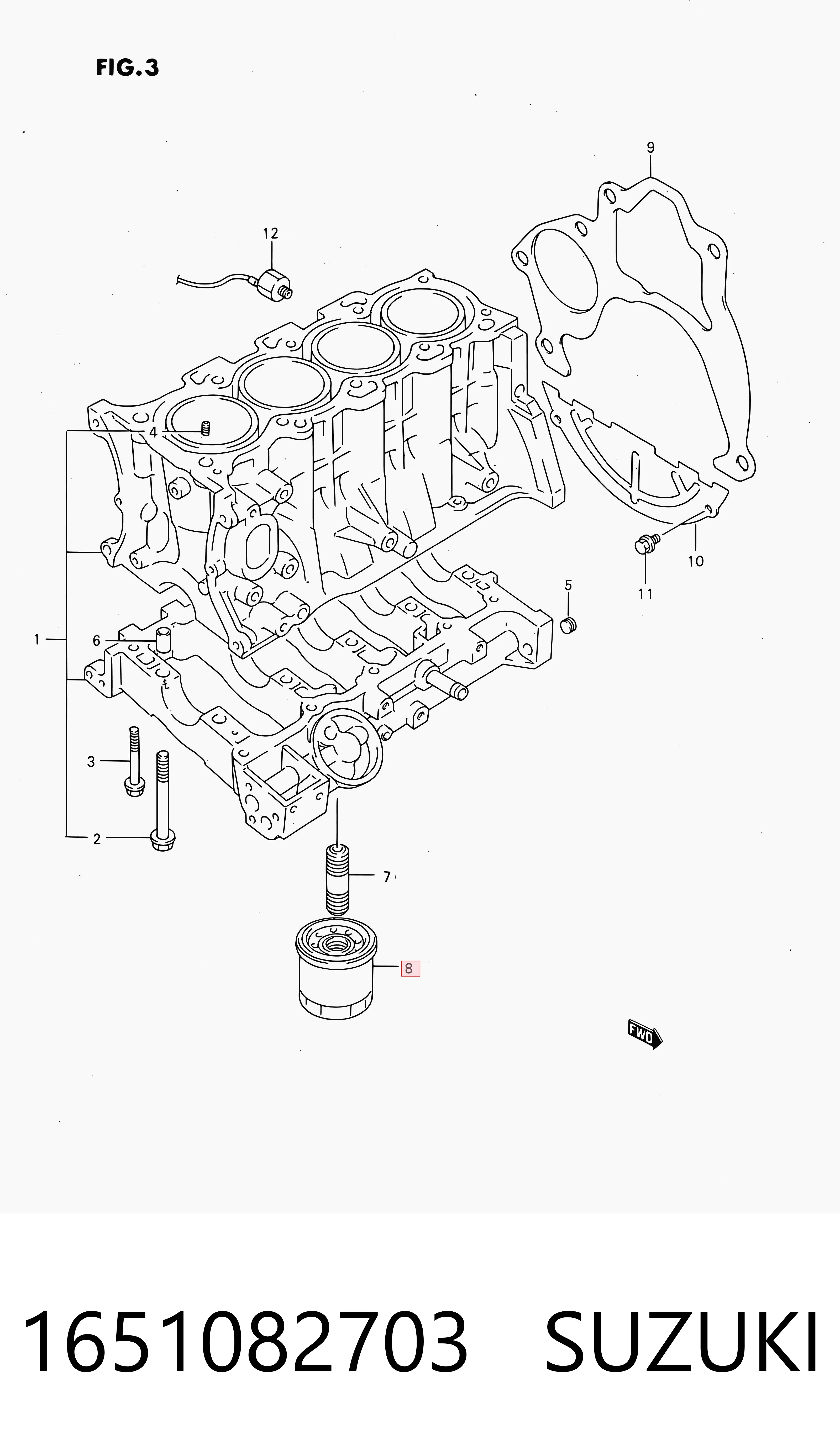 1651082703 Suzuki Filtr oleju