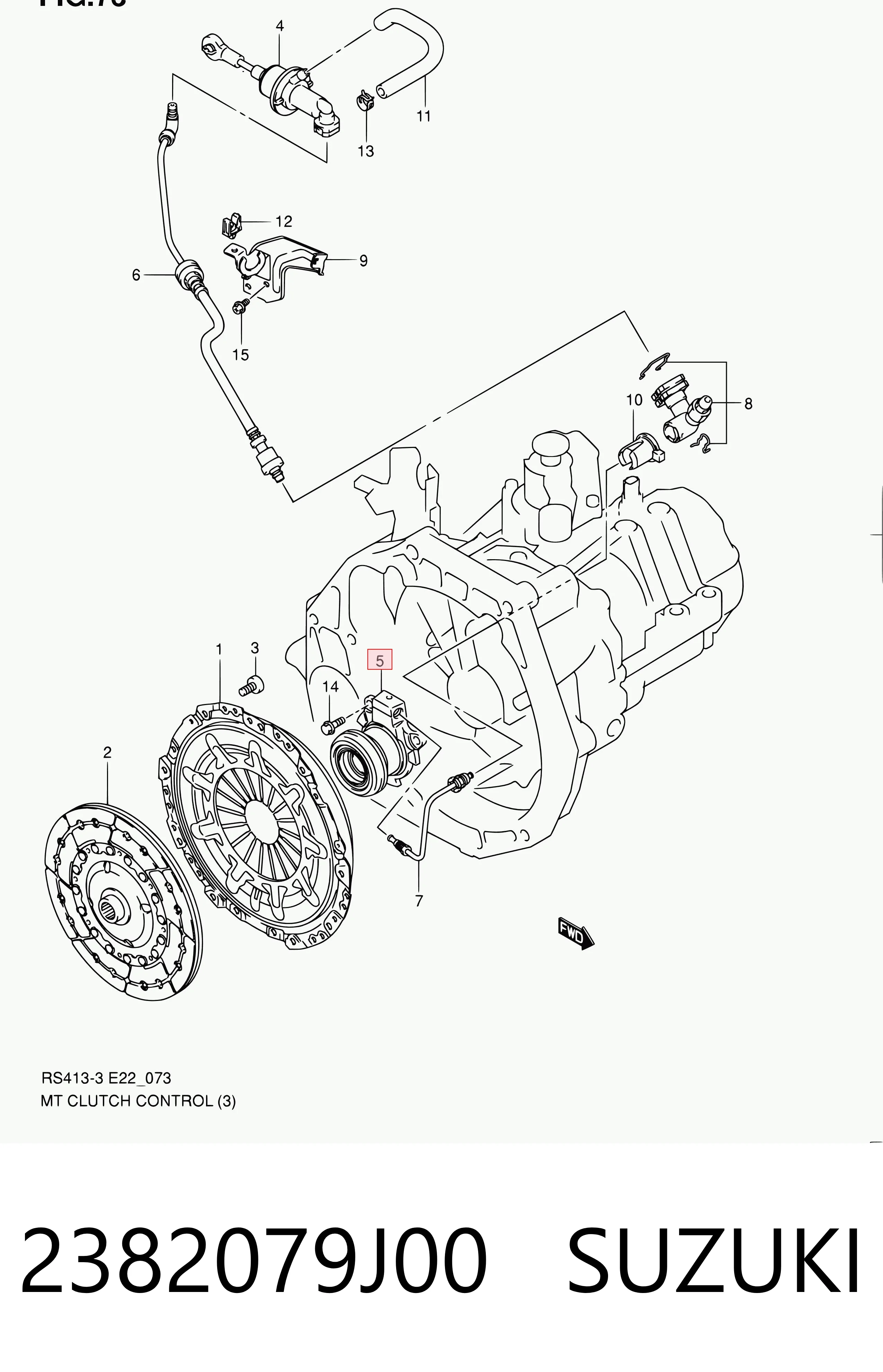 2382079J00 Suzuki