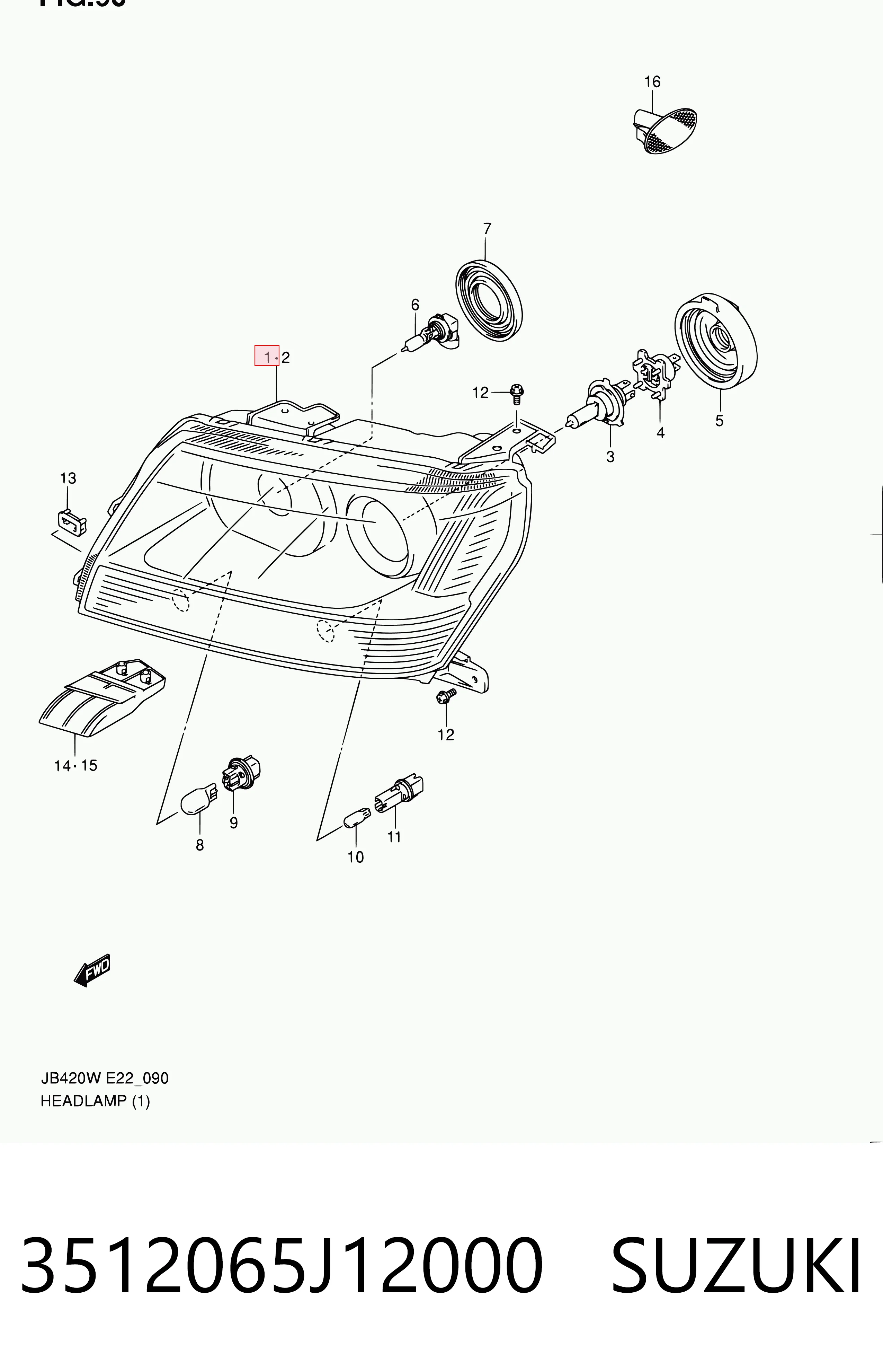 3512065J12000 Suzuki