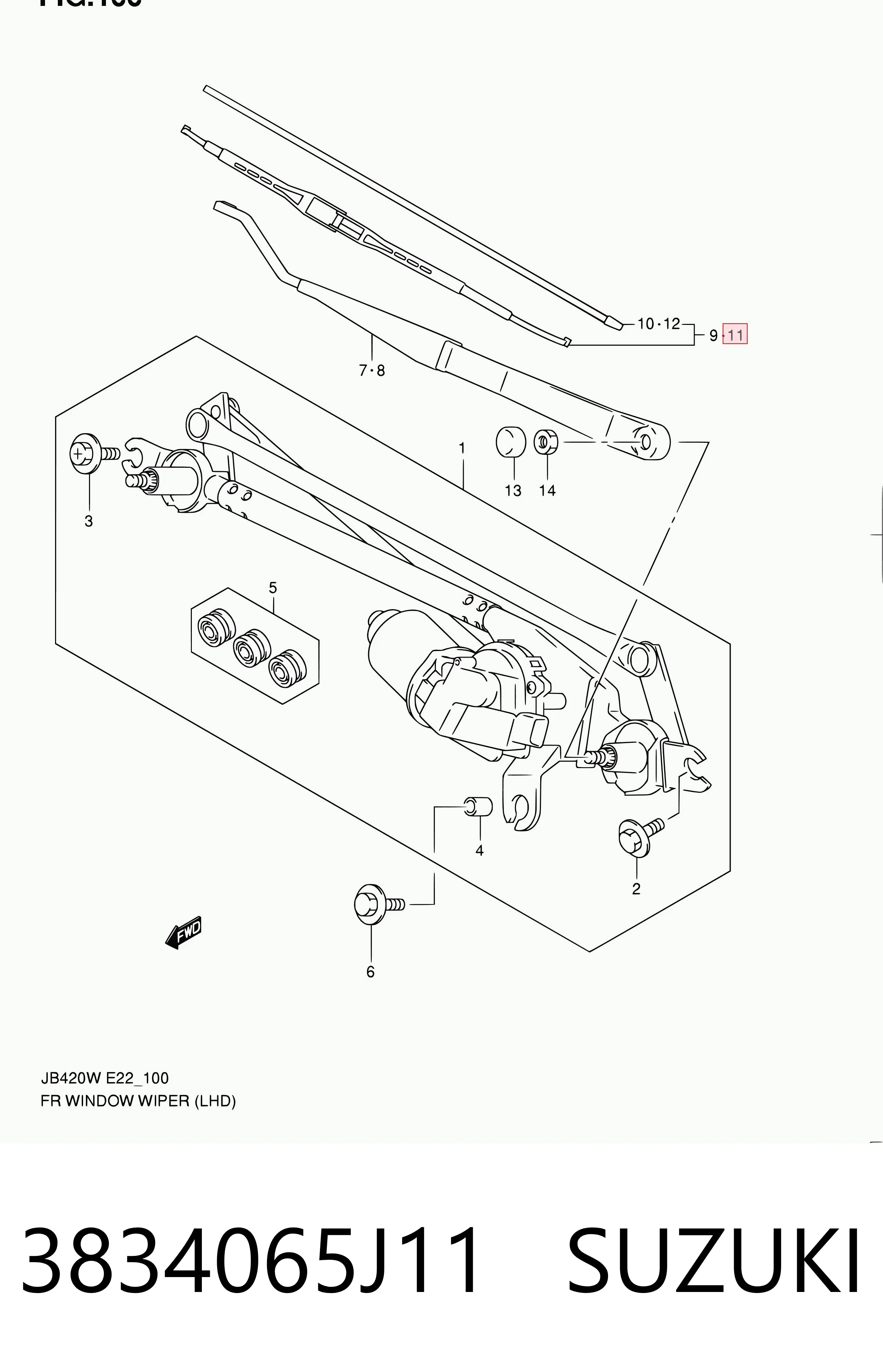 3834065J11 Suzuki