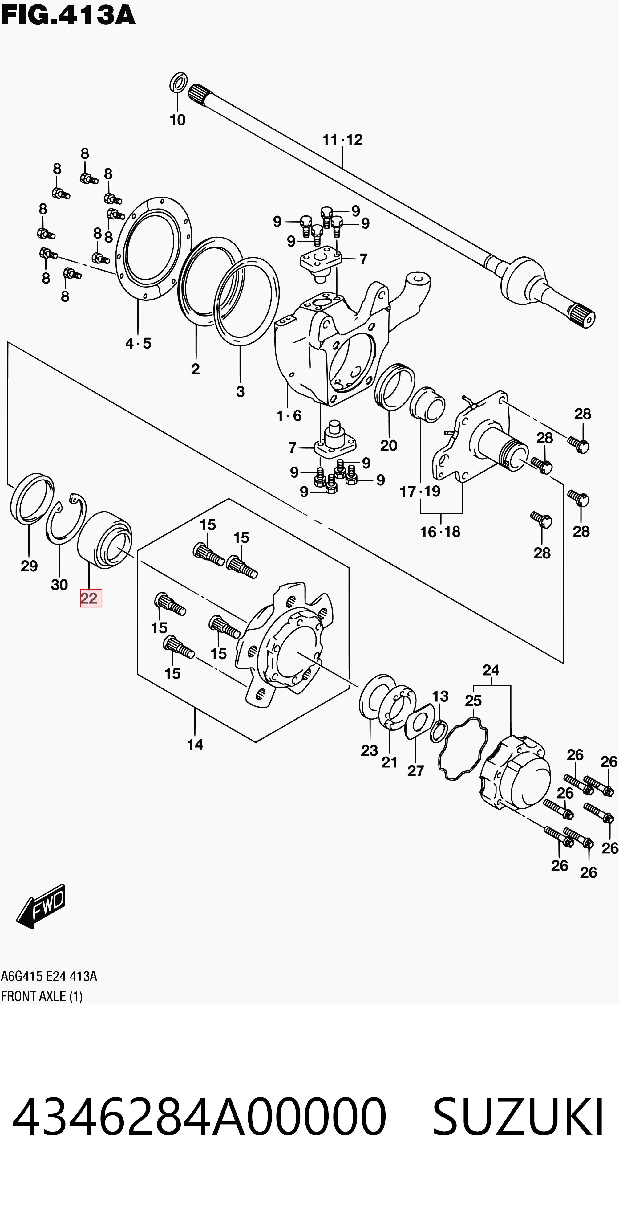 4346284A00000 Suzuki