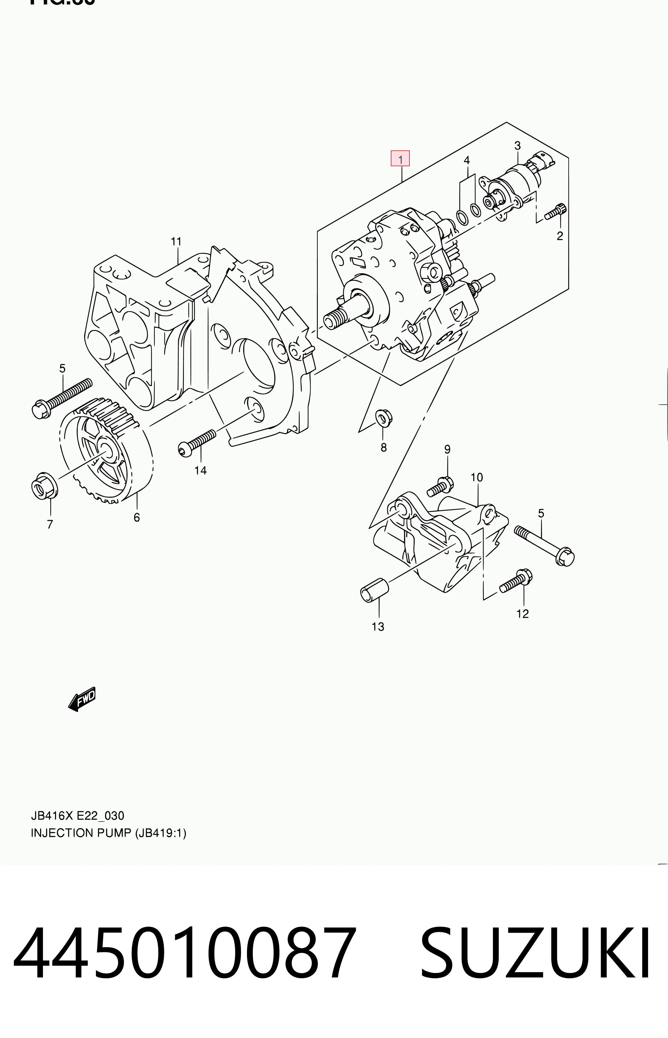 Pompa wtryskowa wysokiego ciśnienia Suzuki Grand Vitara SUV (JB) (2005 - 2026) cena, od 87,24 USD